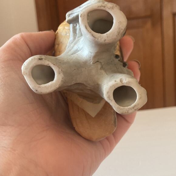 Vintage Porcelain Owl on Branch Figurine - Picture 11 of 13